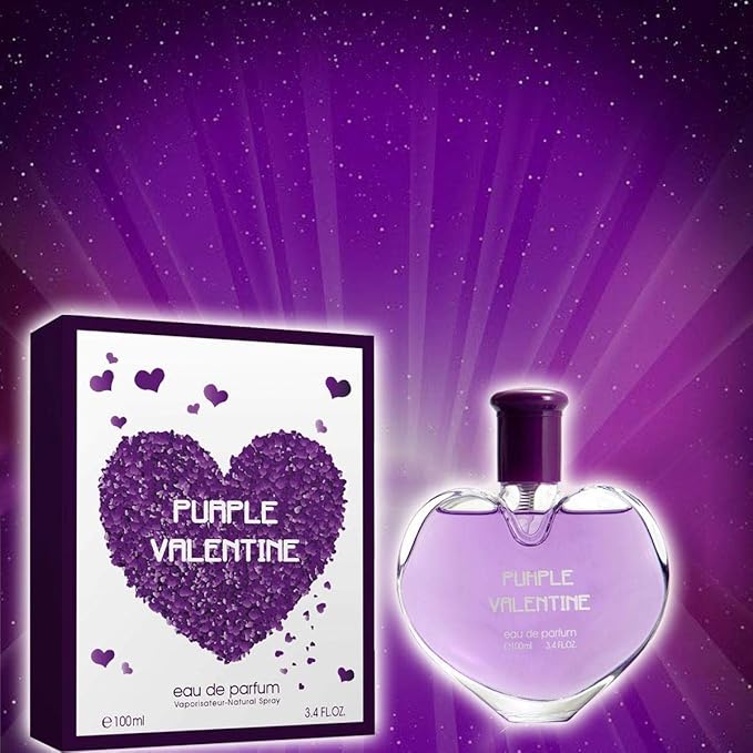 PURPLE VALENTINE E100ML Birthday Gift Perfume Parfums Eau De Women