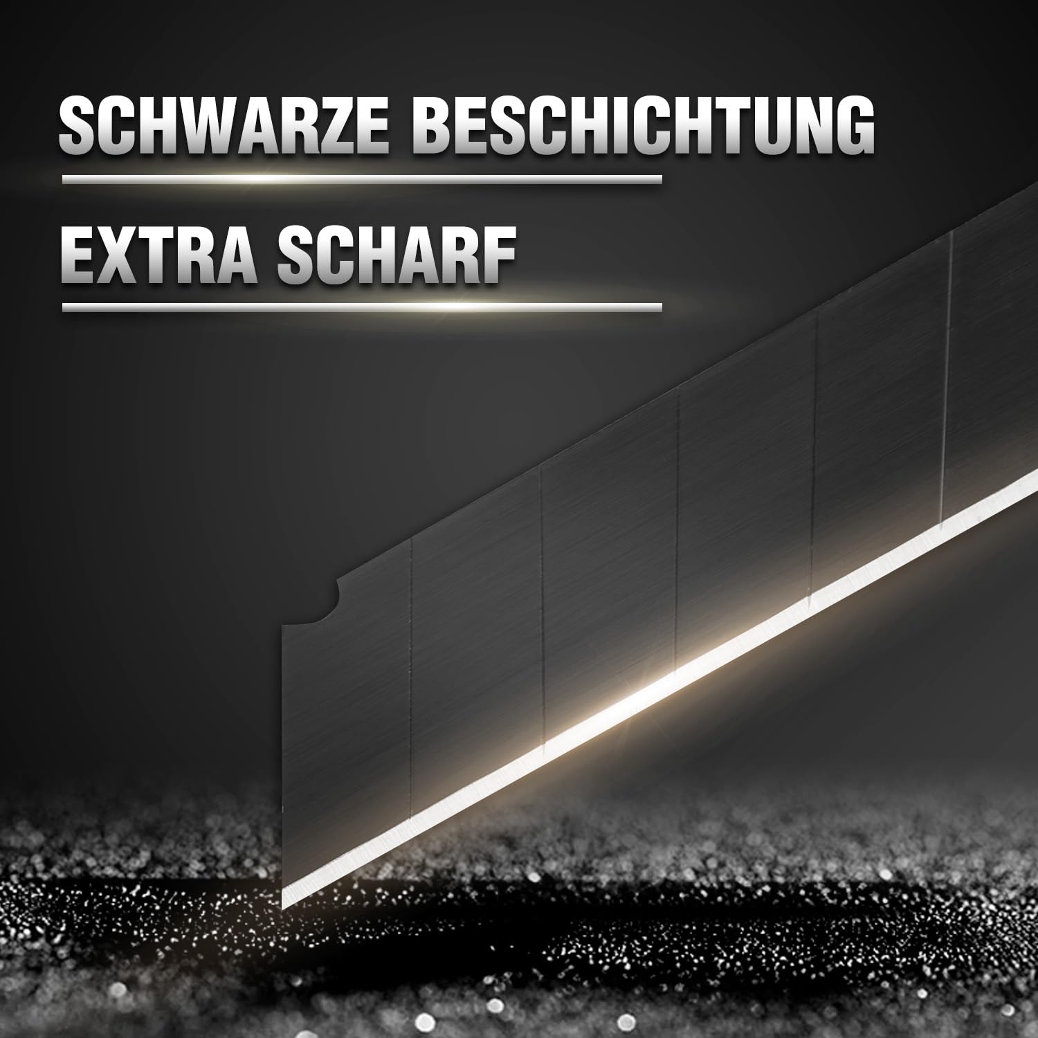 WORKPRO 5 Stück Cuttermesser Set 18mm mit 20 Ersatzklingen aus SK5, Profi Cuttermesser Abbrechklinge Kartonmesser, Mehrzweck Messer Allzweckmesser mit Gummigriff, Schneiden zum Papier, Karton 5