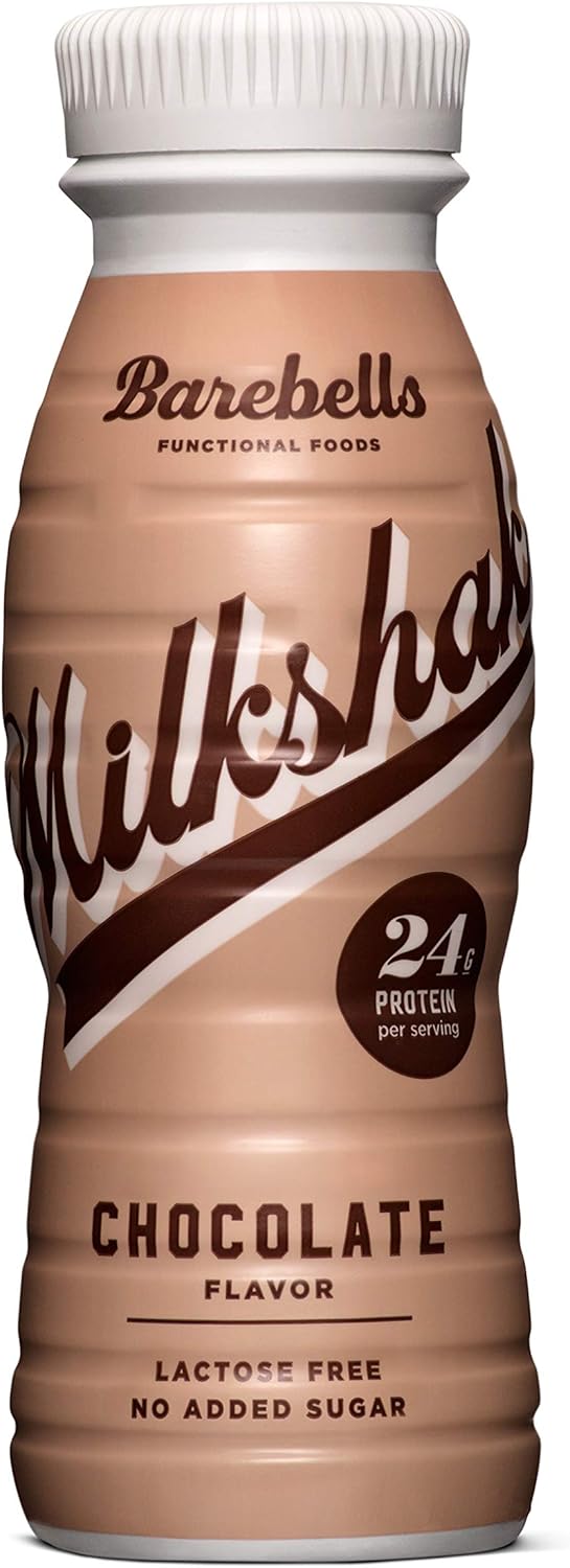 Barebells Protein Shake - 24g High Protein Milkshake, Lactose-Free, Ready to Drink, Low Carb - 8x330ml (Chocolate Flavour) - Image 4