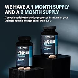 L-Arginine Capsules with L-Citrulline - Nitric