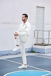 COOFANDY Mens Track Suit 2 Piece Sweat Suit Set For
