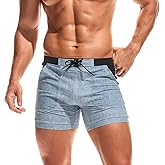 Taddlee Men Swimwear Swimsuits Flower Print Surf Board Boxer Shorts Trunks Long