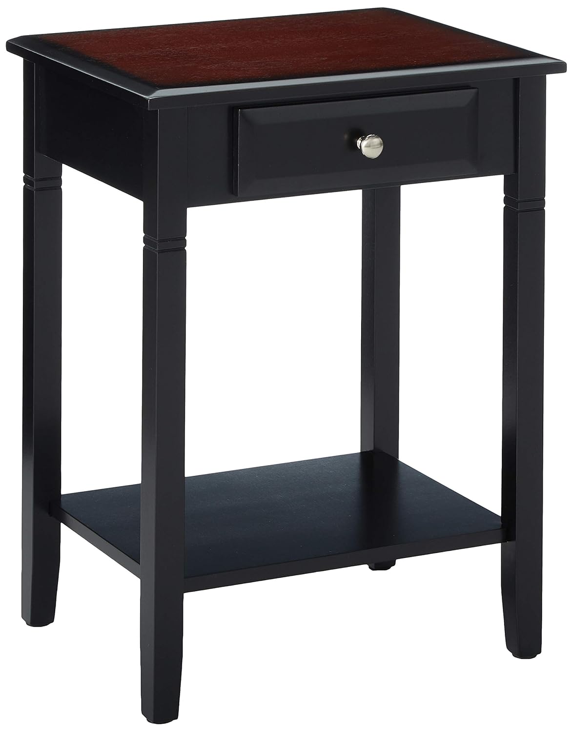 Best End Table With Drawer Cherry
