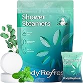 Shower Steamers Aromatherapy -18 Packs Eucalyptus Mint Shower Bombs, Birthday Gifts for Women Men, Stress Relief Self Care Eucalyptus for Shower, Valentines Day Gifts for Her & Him