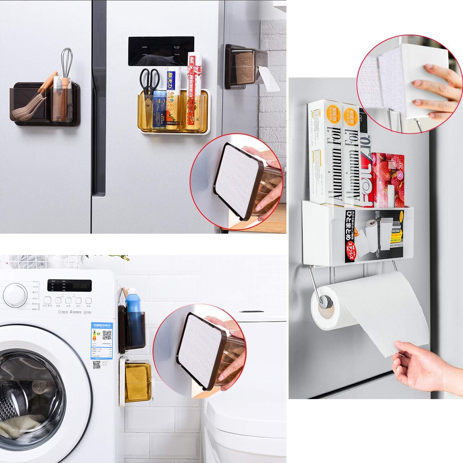 BRAVESHINE 100x200mm Damage Free Hanging Sticky Pads Super Holding Power,Large Sticky Pads - Image 5