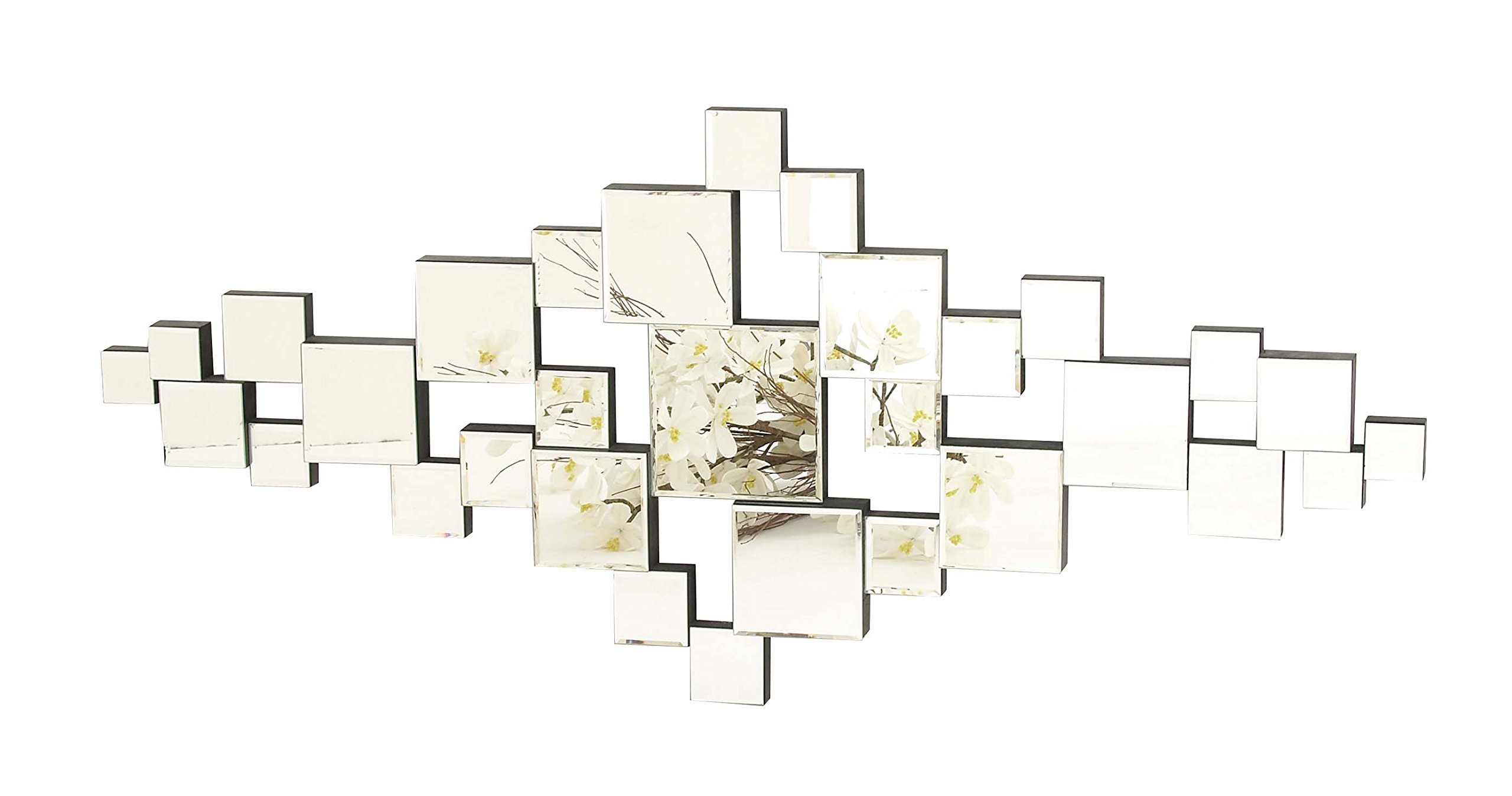 Deco 79 55904 Wood Mirror Decor