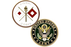 ARMED FORCES DEPOT U.S. Army Signal Corps Challenge Coin