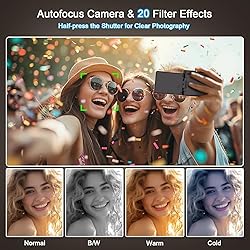 4K Digital Camera for Photography - Autofocus 48MP