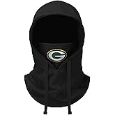NFL Team Logo Waffle Drawstring Winter Cap Hooded Gaiter Balaclava Face Cover
