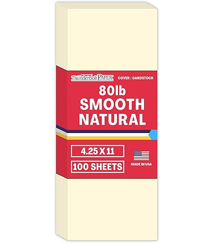 Amazon.com : 100 Bright White Smooth Card Paper Sheets