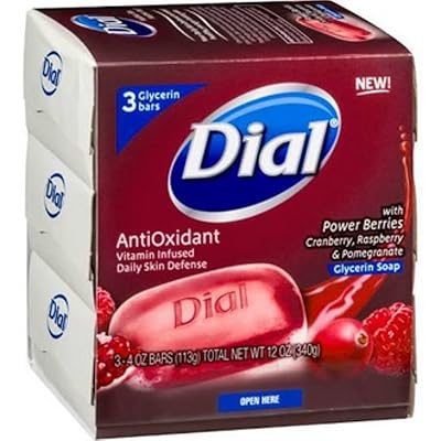 Dial Glycerin Bar Soap with Power Berries, Malaysia Ubuy