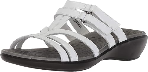 clarks white sandals amazon
