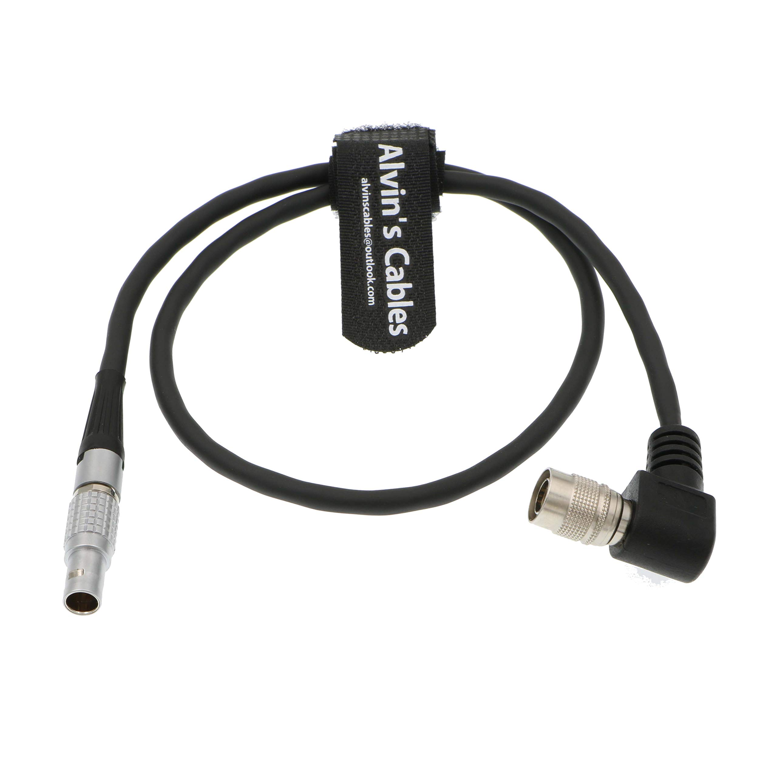 Alvin's Cables 2 Pin Male to Hirose 4 Pin Male Cable for Teradek Bolt 500 Transmitter from Sony F5 50CM