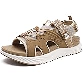 ONCAI Walking Sandals for Women,Sport Athletic Hiking Sandals With Arch Support Orthotic Outdoor Footbed for Plantar Fasciitis, Sandalias Mujer with Adjustable Straps (US Size 6-12)