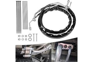 C68100 Rear AC Line Set Replacement Air Conditioning Hose Set for 2012-2019 Dodge Caravan/Grand Caravan, for Chrysler Town & 