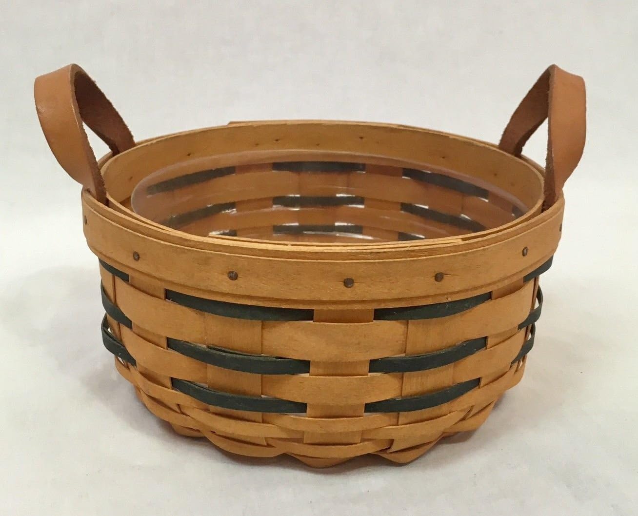 Longaberger Button Basket Heartland with Protector Home