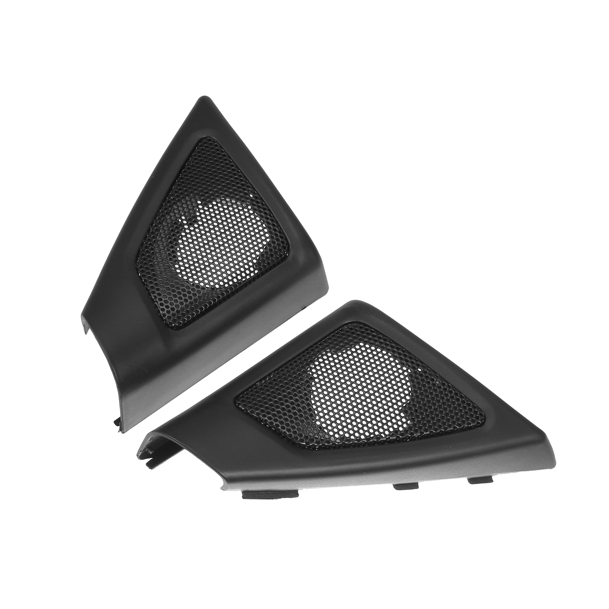 Motoforti Car Door Tweeter Speaker Panel Cover, for BMW F10 F11 5 Series, Plastic, Black, 1 Pair