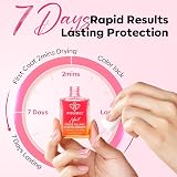 Modelones Nail Care 8in1 Ridge Filler Strengthener Rose Pink Base Coat 15ml view 5