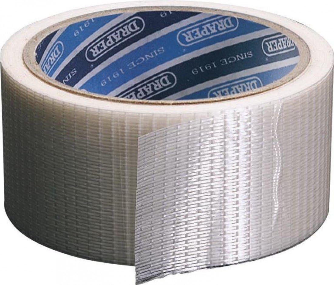 Draper 65021 Expert 15M x 50mm Heavy Duty Strapping Tape 15 m x 50 mm , Blue