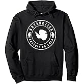 Antarctica Expedition 2025 - Artic Travel Souvenir Retro Pullover Hoodie