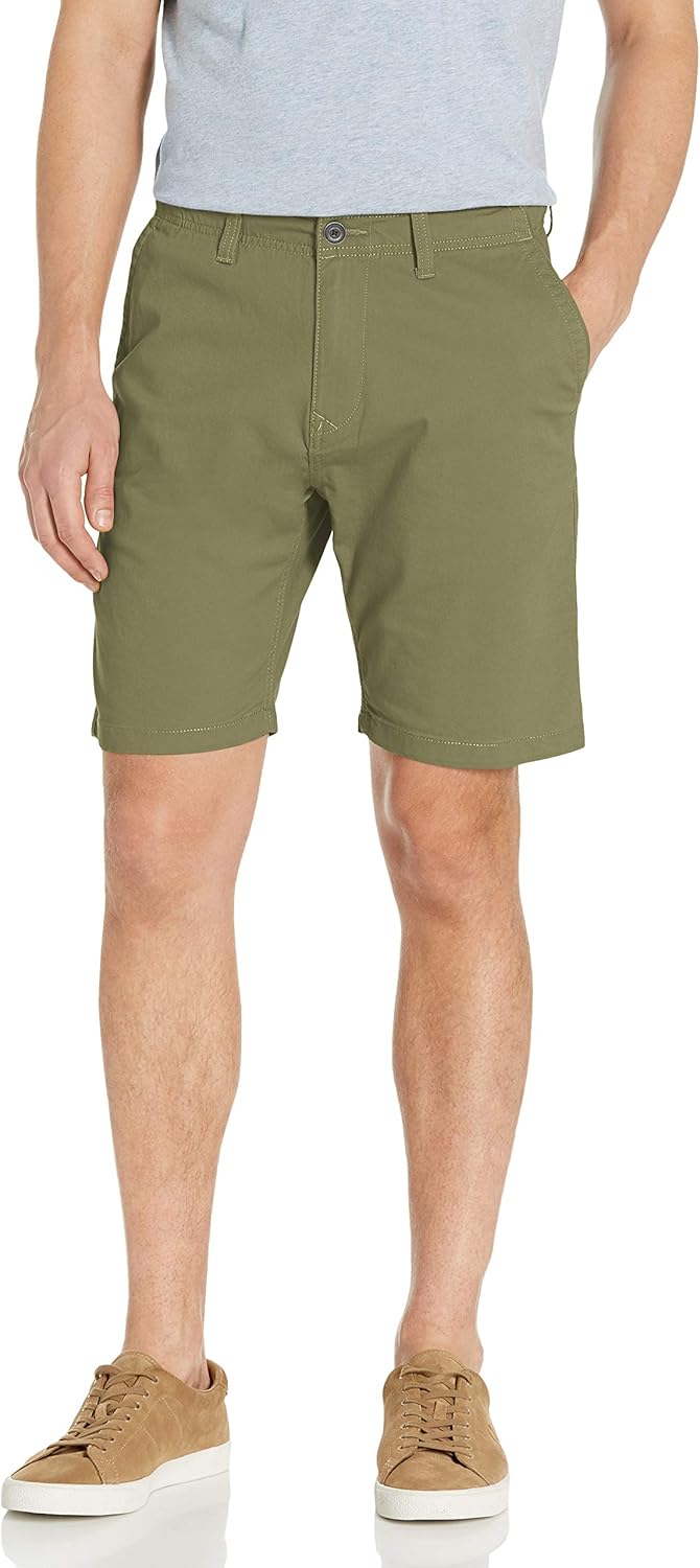 Lucky Brand Men's Flat Front Shorts at  Men’s Clothing store