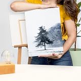 NUCASSO Watercolour Paper Pad A3 30 Sheets 300GSM Cold-Pressed Natural White view 5