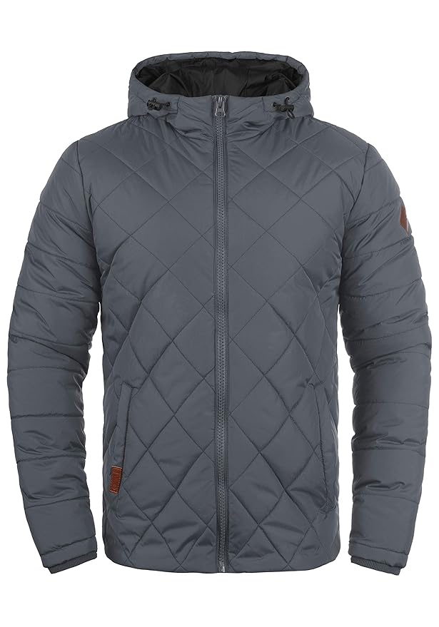 Blend Divior Herren Steppjacke Übergangsjacke Jacke mit Kapuze