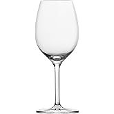 Schott Zwiesel Tritan Crystal Glass Banquet Stemware Collection, Burgundy Wine Glass, 12.4 Ounce, Set of 6