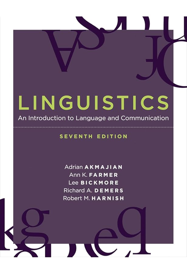 Amazon.com: Linguistics: An Introduction to Language and