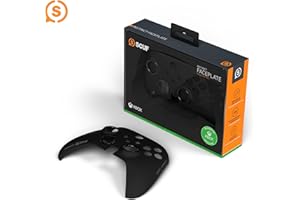 SCUF Instinct Controller Removeable Faceplate Kit - Anti Friction Rings - Xbox Series X, S, Xbox One - Black