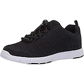 Propét Women's TravelWalker Evo, Black, 6.5 Medium US