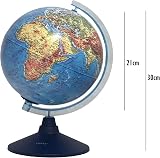 EXERZ Illuminated Globe 21cm - Battery-Only, Constellation Map Night Light view 3