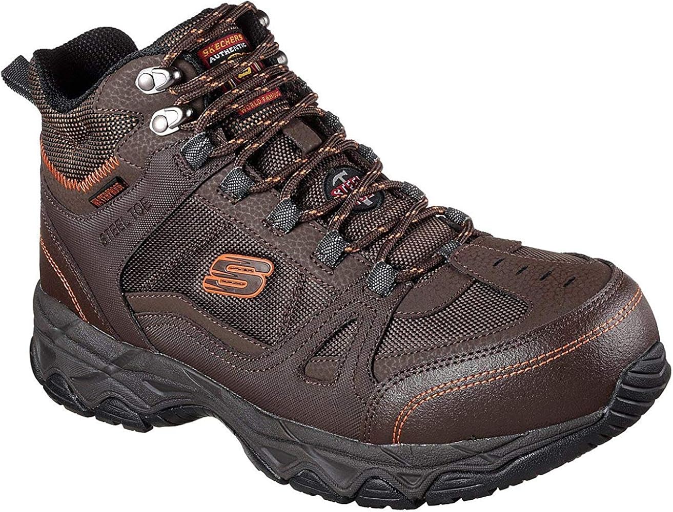 skechers steel toe shoes amazon