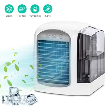 Air Cooler Omasi Mini Luftkuhler Luftreiniger Luftbefeuchter 3