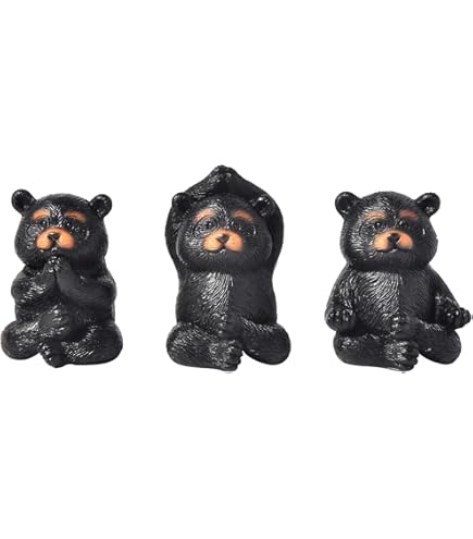 Amazon.com: Lipco 17411 Speak, See, Hear No Evil Bears Figurine