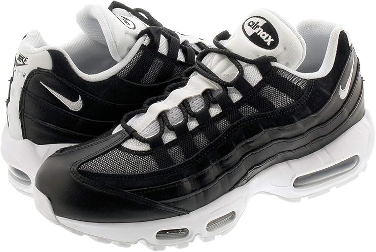 nike air max 95 black and white