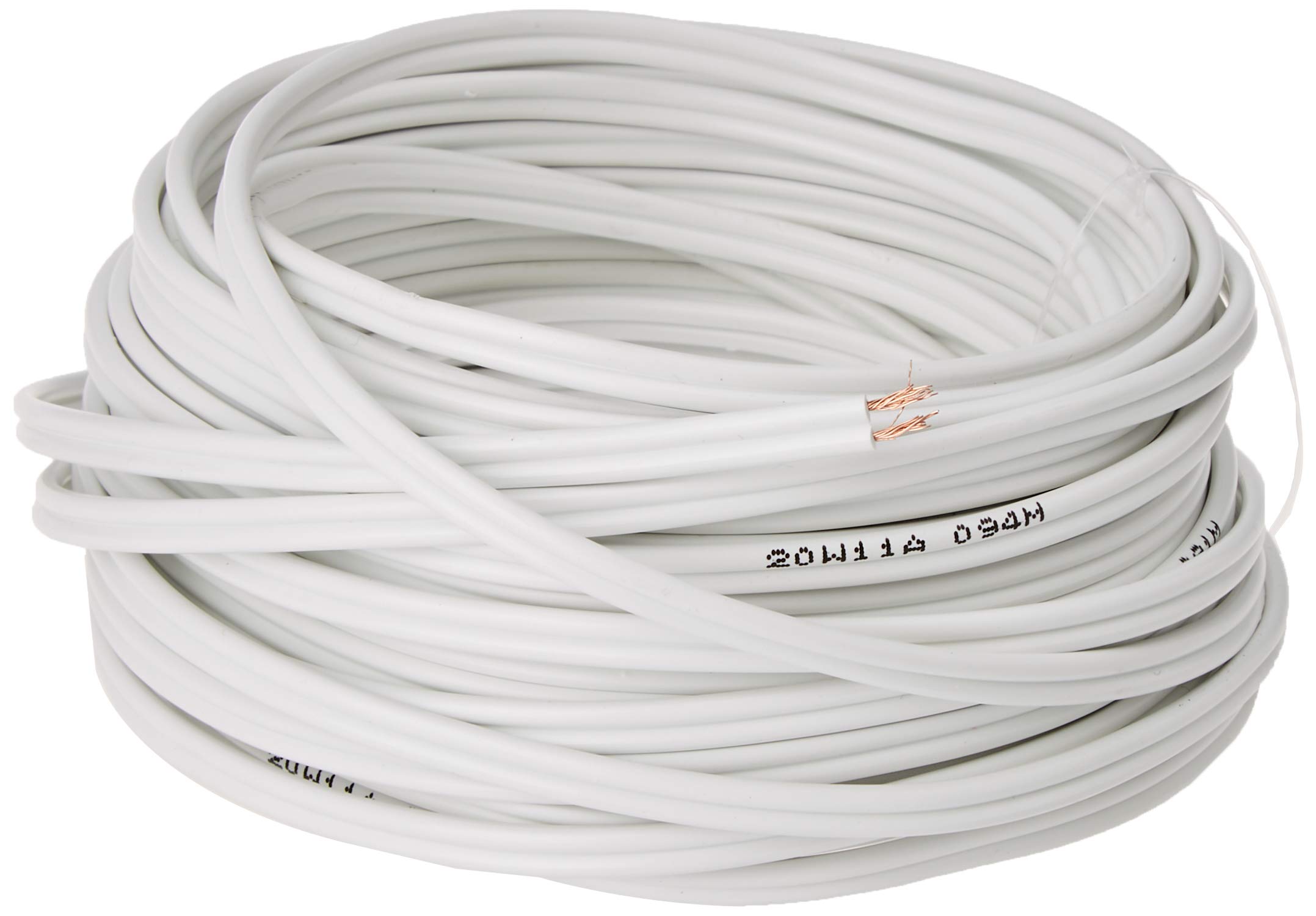 Pro Power 14512 10 m Speaker Cable, 2 Core 13 Strand, White, 10 m