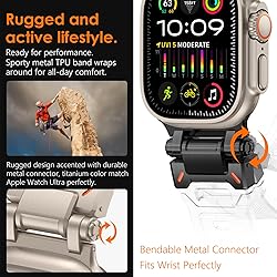 WINGLE Silicone Rubber Bands for Apple Watch Band