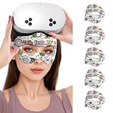 X-super Home VR Eye Mask Cover Breathable Sweat Band Designed Adjustable Sizes HMD Padding for Use VR Workouts with Virtual Reality Headsets Oculus Quest 2 Go HTC Vive PS VR Gear VR (3pcs)
