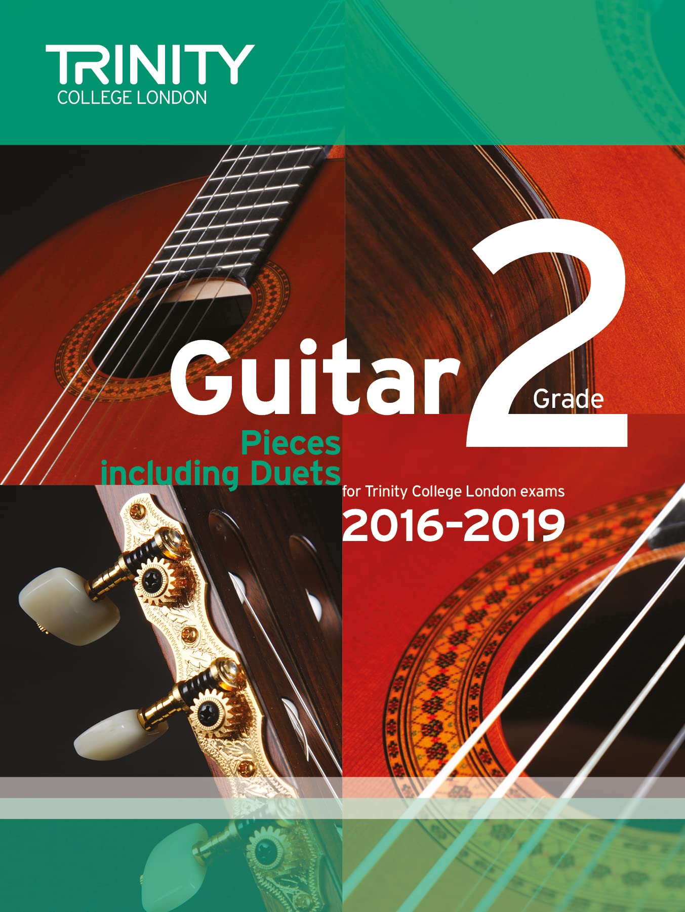 Trinity College London Guitar Exam Pieces Grade 2 2016-2019