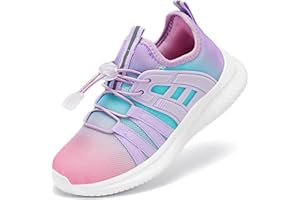 TOTOMONA Boys Girls Sneakers Breathable Kids Running Shoes Comfortable Tennis Shoes Lightweight Toddler/Little Kid/Big Kid