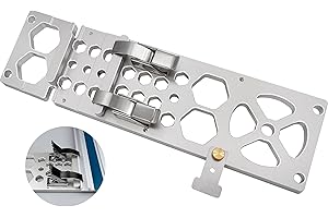 VIEWREAL Track Saw Square for Precise 90° Cuts- Right Angle Circular Saw Guide Rail, Compatible with Festool & Makita Guide Rails, Easy-Install Circular Saw Guide (Upgraded)