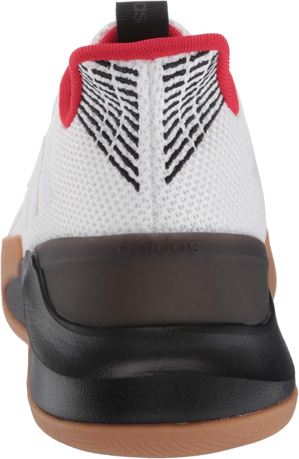  | adidas Men's RunTheGame Basketball Shoe, FTWR White/FTWR White/core Black, 13 M US | Track & Field & Cross Country