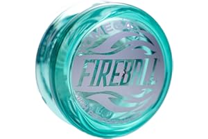 Yomega Fireball YoYo -HIGH Performance Responsive Transaxle Yoyo, Great for String Tricks for Advance Players to Perform Like Pros + Extra 2 yo yo Strings & 3 Month Warranty (Teal)
