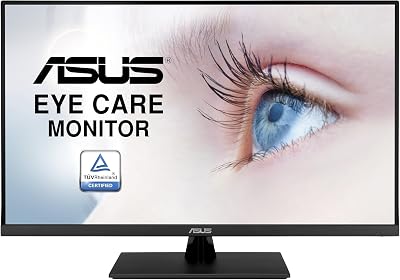 ASUS VP32UQ 31.5" 4K UHD IPS 100% sRGB HDR-10 Adaptive-Sync Eye Care Monitor