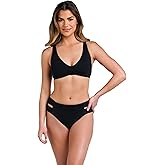 La Blanca Womens Island Goddess Over The Shoulder Swimsuit Top