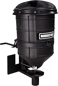Moultrie ATV Spreader – Manual Feed Gate, Black, 20.4 x 31.4 x 20.4 inches