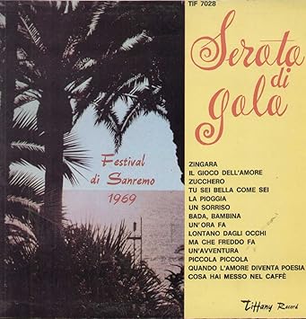 Artists Various Tif7028 Lp Serata Di Gala Sanremo 1969 Vinyl Amazon Com Music