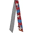 JERLA 100% Mulberry silk Scarf handbag wrap Tie Bundle Hair Ribbon Neckerchief Scarf for women men