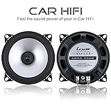 2pcs 4 Inch 60W 2 Way Car Coaxial Vehicle Door Auto